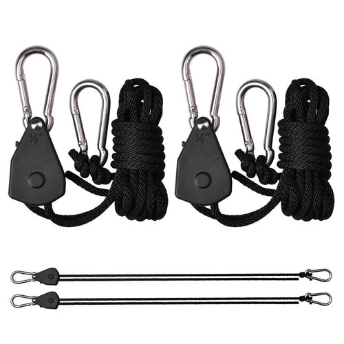 2pcs(1pairs) 150lb 1/8  Cuerda Suspensiones De Trinquete Par 0