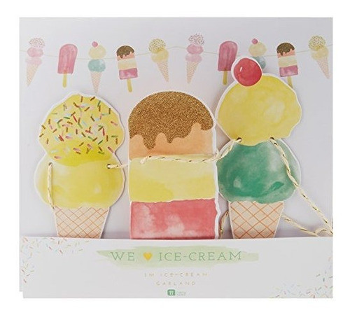 Mesas Para Hablar Nos Corazon Helado Decoracion Guirnalda Pa 0