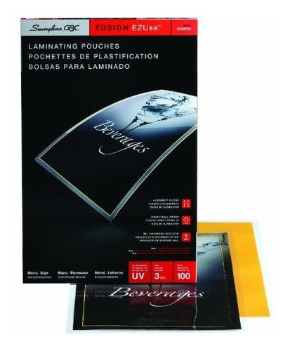 Bolsas De Laminacion Swingline Gbc Fusion Ezuse Transparente 0