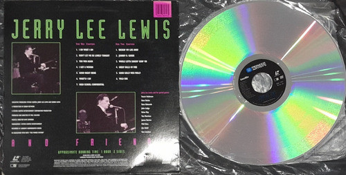 Frt Grátis Jerry Lee Lewis & Friends Am What I Am 2laserdisc 1
