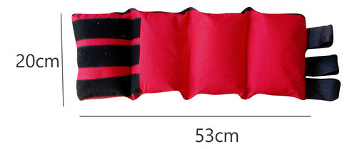 Par Tobilleras Peso 8k C/u Pierna Entrenamiento- 1