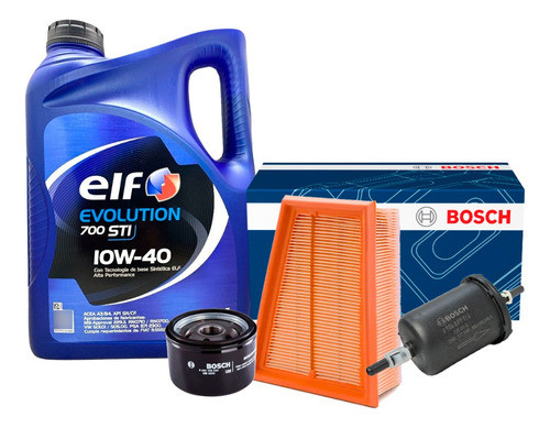 Kit Filtros + Aceite Total Quartz Renault Sandero  1.6 16v 0