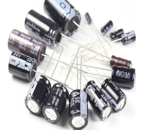 Capacitores Electrolíticos 33uf 25v Capacitor X10 Unidades 1
