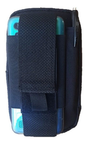 Porta Celular Bolsillo Frontal M.o.l.l.e Negro Blackops 0