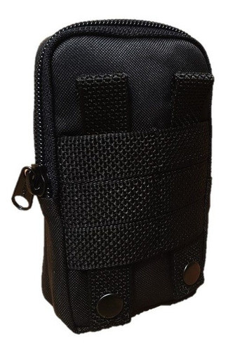 Porta Celular Bolsillo Frontal M.o.l.l.e Negro Blackops 1