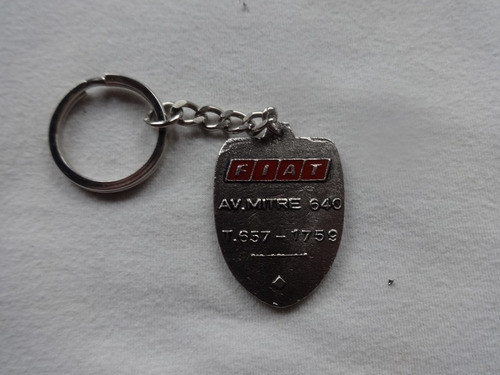 Llavero Fiat Concesionario Gral Sarmiento 125 128 600 Iava 1