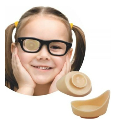 Protetor Ocular Infantil De Silicone Da Orthopauher Criança 0