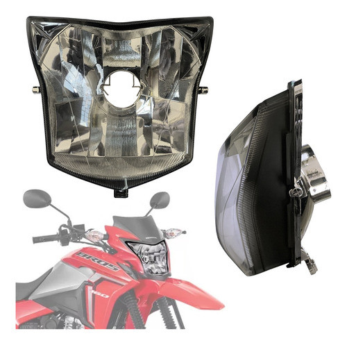 Bloco Óptico Carenagem Frontal Bros 160 De 2022 A 2024 Honda 0