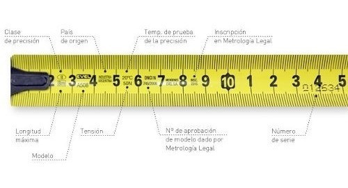 Cinta Metrica Evel Retroblok 505 16mm X5m 1