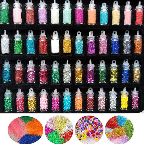 Kit De Slime Con Suministros Varios, Incluye 130 Piezas 1