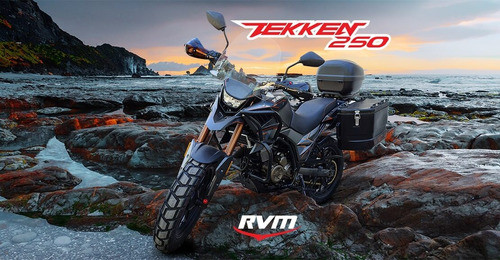 Espejo Original Para Moto Rvm Tekken 250 Izquierdo 1
