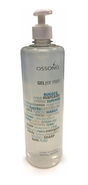 Gel Ossono X 800ml Barberia Barbero Barber Peluqueria 0