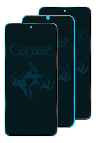 3 Películas Cerâmica Matte Spy Para Xiaomi Mi 11t Pro 6.67 0