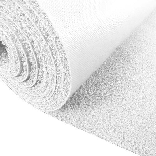 Capacho De Vinil Branco Kapazi 1,2x1m 0