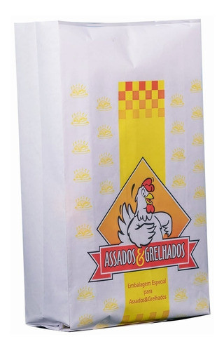 Saco De Frango Assado Com Laminação 0