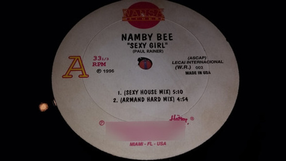 Namby Bee Sexy Girl Vinilo Maxi Lado B Con Una Marquita 1996 0