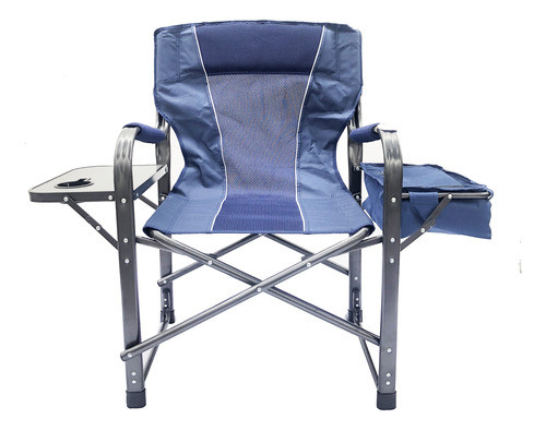 Silla Plegable Para Camping Jardín Con Mesa Y Bolso Térmico 0