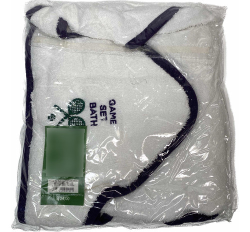 Toalla De Bebé Niño Baño Con Capucha Wimbledon Paddle Tennis 1