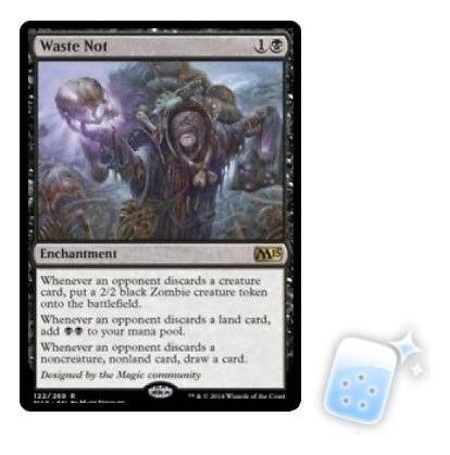 Residuos No 2015 Core Set M15 Magic Mtg Tarjeta De La Menta 1