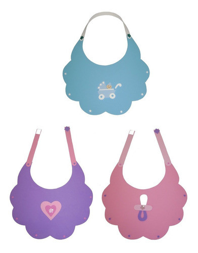 Baberos De Goma Eva. Baby Shower - Carnaval Carioca 0