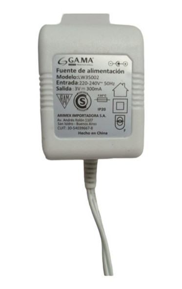 Cargador- Fuente Para Depiladora Gama Essential Epilator 0