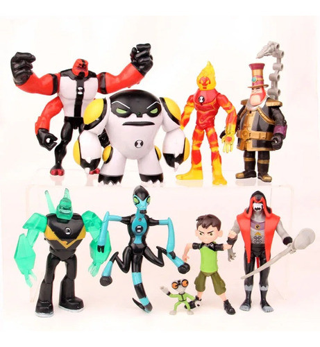 X Coleção De Bonecas 9 Ben10 Defenders Of The Earth Hacker 0