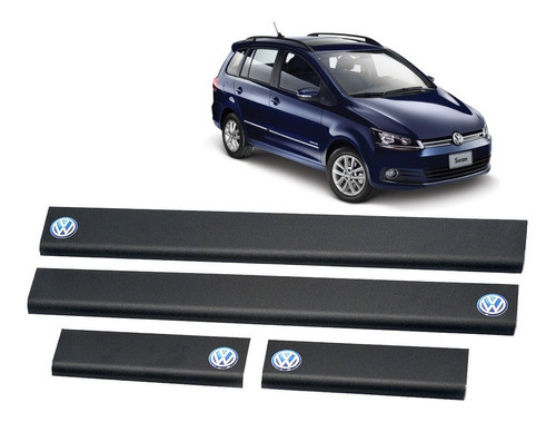 Cubre Zocalos P/ Volkswagen Suran Accesorio Laminados Negros 0