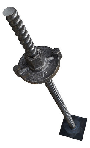 Barra De Ancoragem 5/8 De 40cm Com Porca E Flange Soldada 0