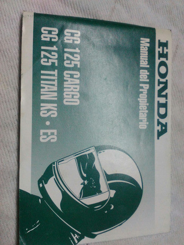 Honda Cg 125 Manual De Usuario 0