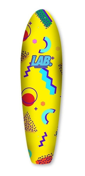 Tabla Longboard Lab Ether Erlenmeyer Memphis Maple 0