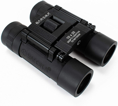 Binocular Barska Lucid View, 10x25/negros/compactos 0