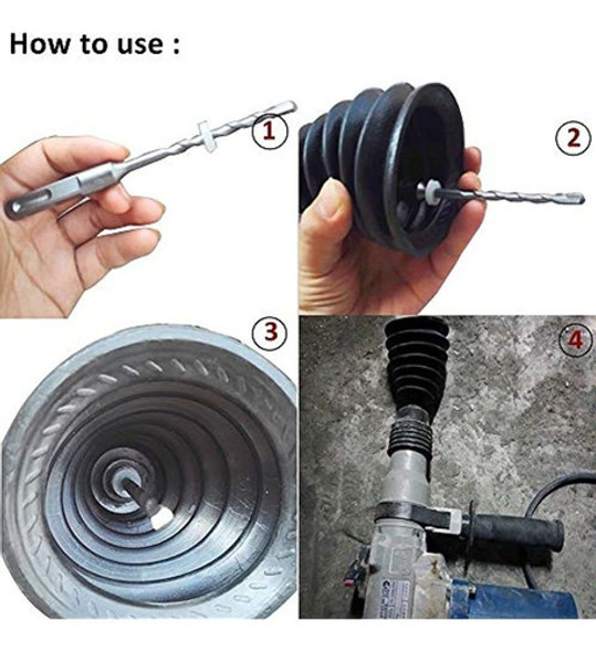 Wsere Colector De Cubierta De Polvo De Taladro Escalable De 1