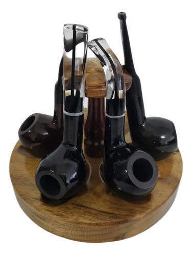 Porta Cachimbo Redondo Para 6 Unidades 1