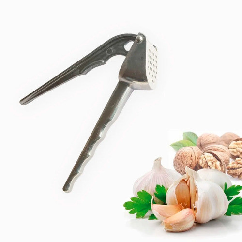 Prensa Pica Ajo Rompe Nuez Aluminio Reforzado Tipo Pinza Ref 0