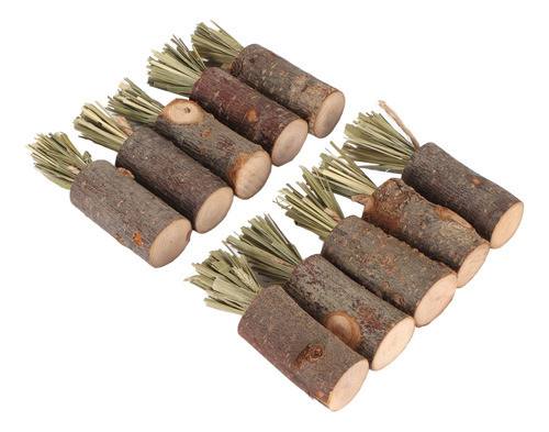 10 Peças De Palitos Para Mastigar Coelhos Comestíveis, Segur 1