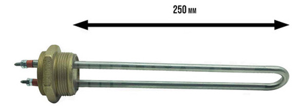 Resistência Para Boiler Aquecedor 1.1/2 3000w 220v/8,2x250mm 1
