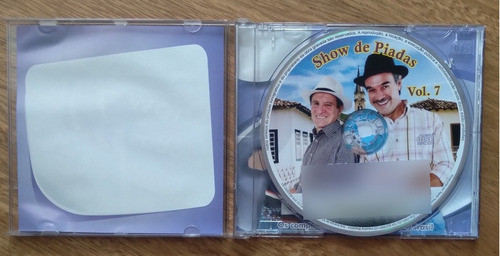 Cd Nilton Pinto E Tom Carvalho / Show De Piadas 7 / Compadre 1