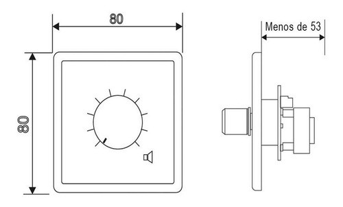 Control De Volumen Para Amurar 6w At 106 Work 1