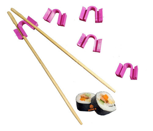 Kit Ayuda Palitos Chino Universal Aprendizaje Oriental Sushi 0