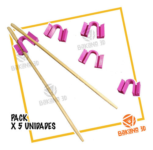 Kit Ayuda Palitos Chino Universal Aprendizaje Oriental Sushi 1