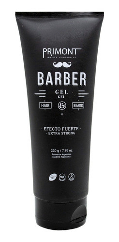Kit Primont Barber Pelo Barba Shampoo + Acond + Serum + Gel 1