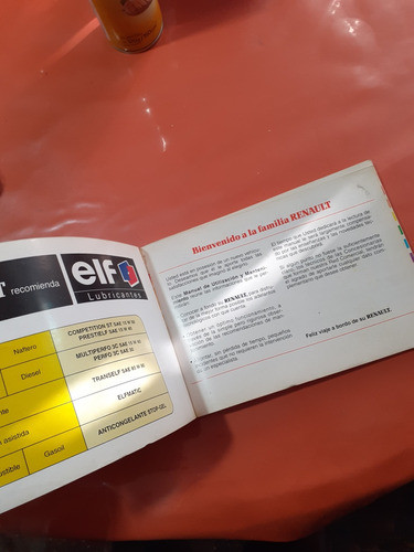 Manual De Utilizacion Mantenimiento Original De Renault 19 1