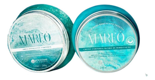 Kit L'occitane Mareo Creme Banho De Hidr+areia Esfoliante 0