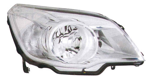 Semioptica Derecho Blanca Chevrolet Agile 2009-2014 0