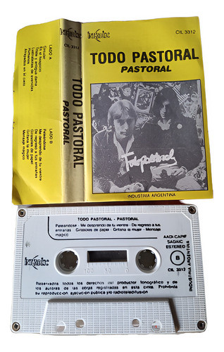 Cassette Pastoral 1983 Impecable  // Belgrano 0
