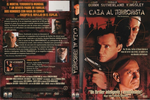 Caza Al Terrorista (1997) - Dvd Original - Mcbmi 0