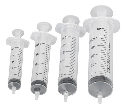 Aspirador Nasal Com Seringa Infantil 4 Unidades 10 Ml 20 Ml 0