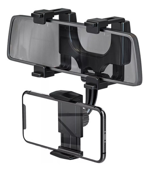 Suporte Pra Celular Veicular Encaixe Retrovisor Carro 360° 1