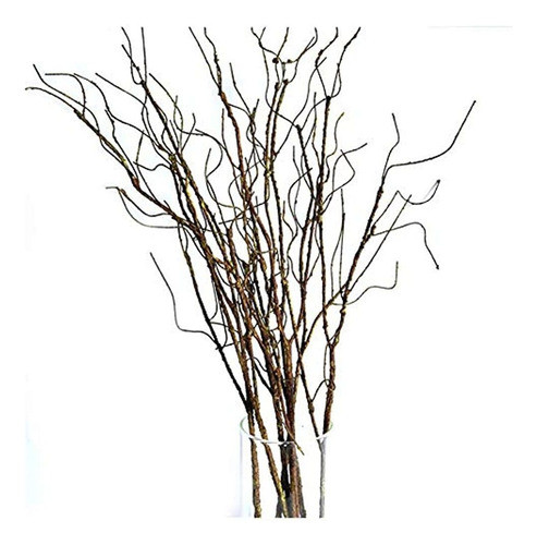 Pursuestar 6pcs 75cm Ramas De Sauce Seco Realistas Alambres 0