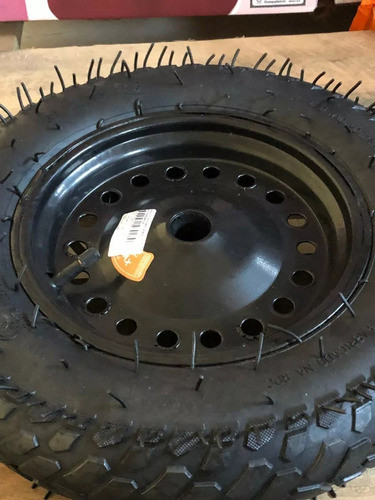 Roda Completa Pneu E Câmara 3.25-8 Carrinho De Mão 3/4 Furo 1